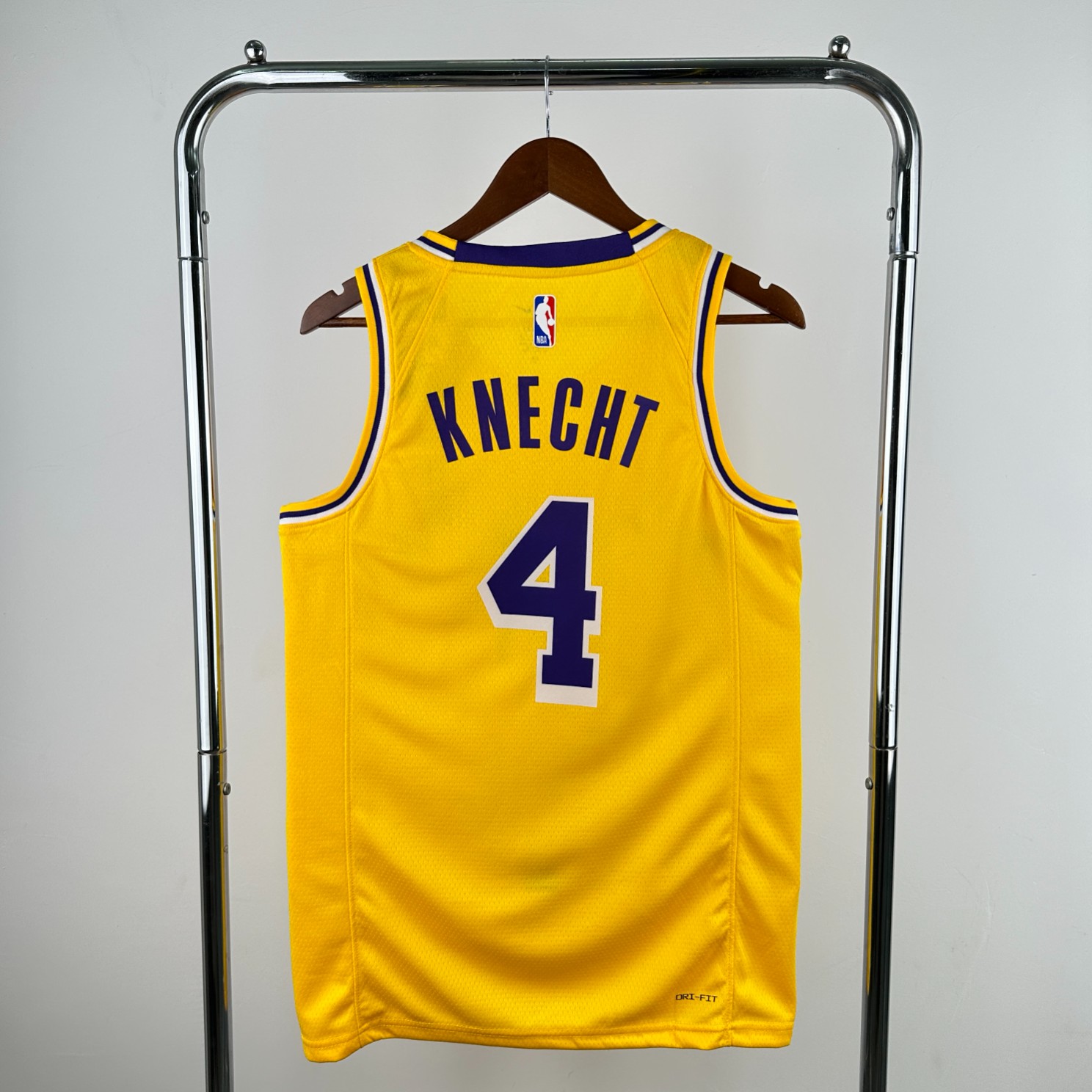 Lakers Knecht Yellow Jersey" Custom
