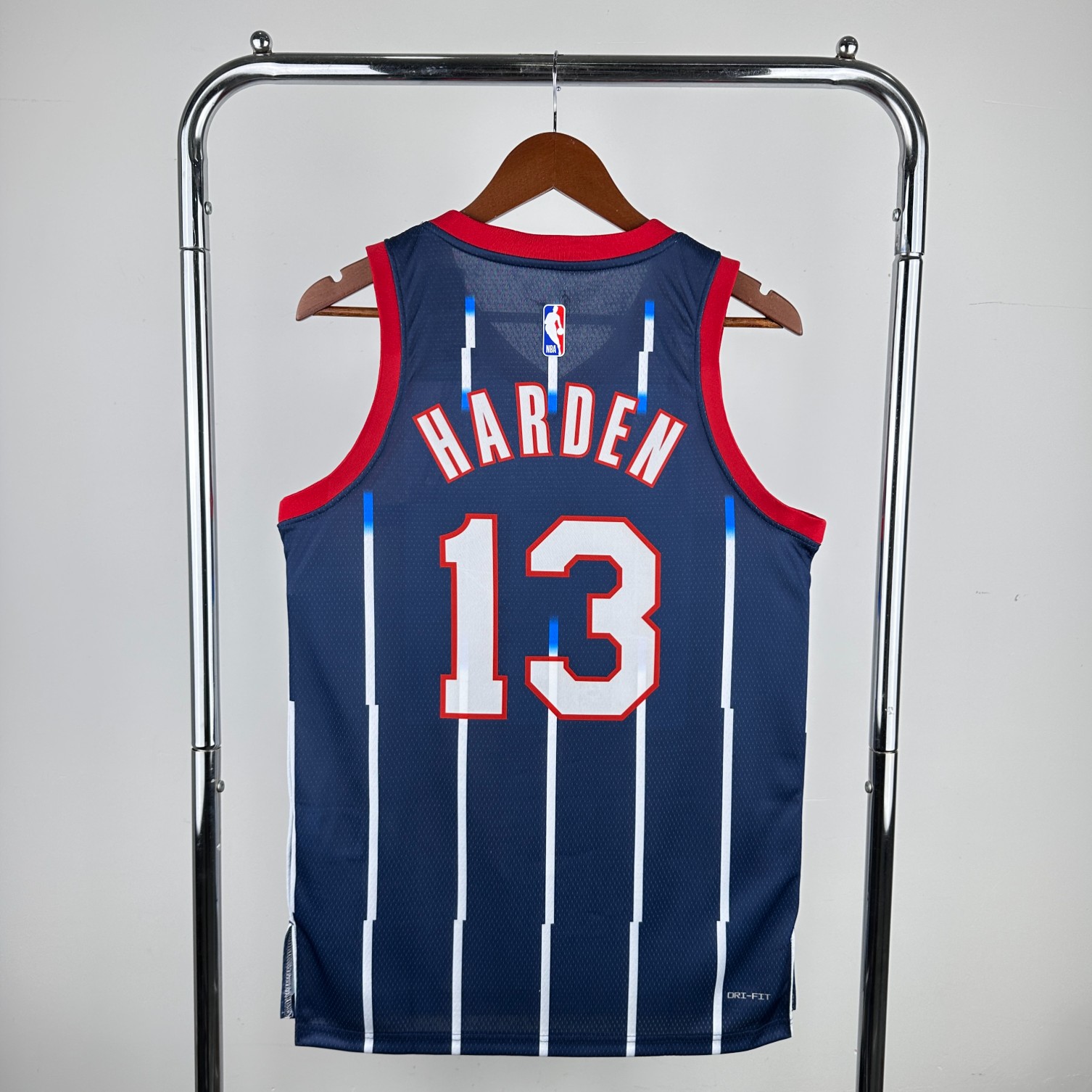 Houston Harden Navy Jersey" Custom