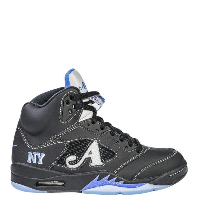Jordan 5 x Awake NY Black/Racer Blue" Custom