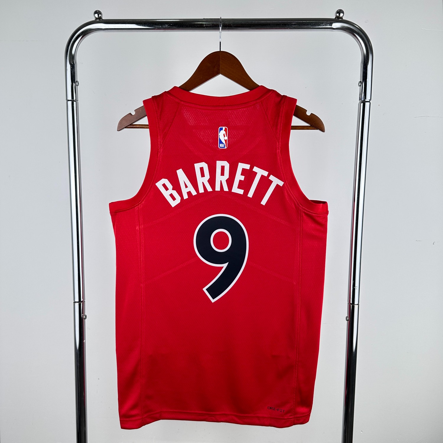Raptors Barrett Red Jersey" Custom