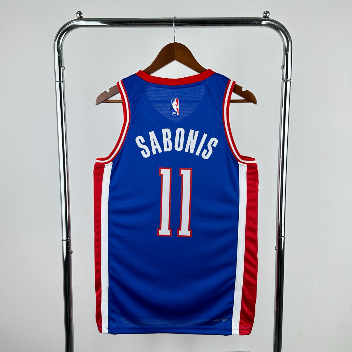 Kings Sabonis Blue Jersey" Custom