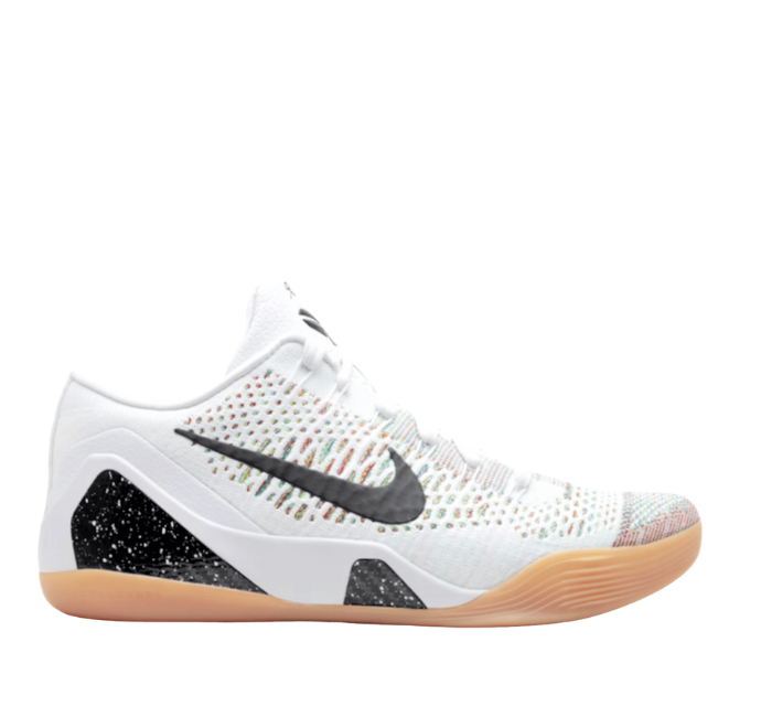 Nike Kobe 9 Elite Premium Low HTM Milan White Multi-Color" Custom