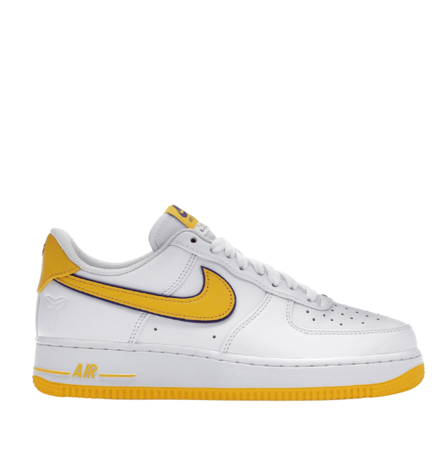 Nike Air Force 1 Low Kobe Bryant Lakers Home" Custom