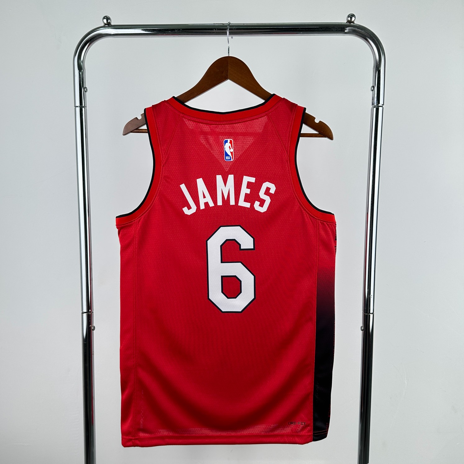 Heat James Red Jersey" Custom