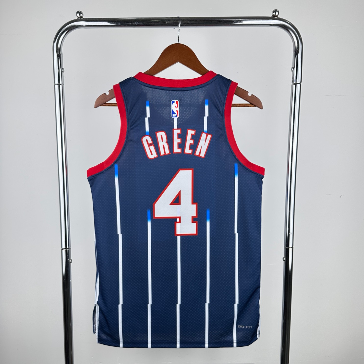 Houston Green Navy Jersey" Custom