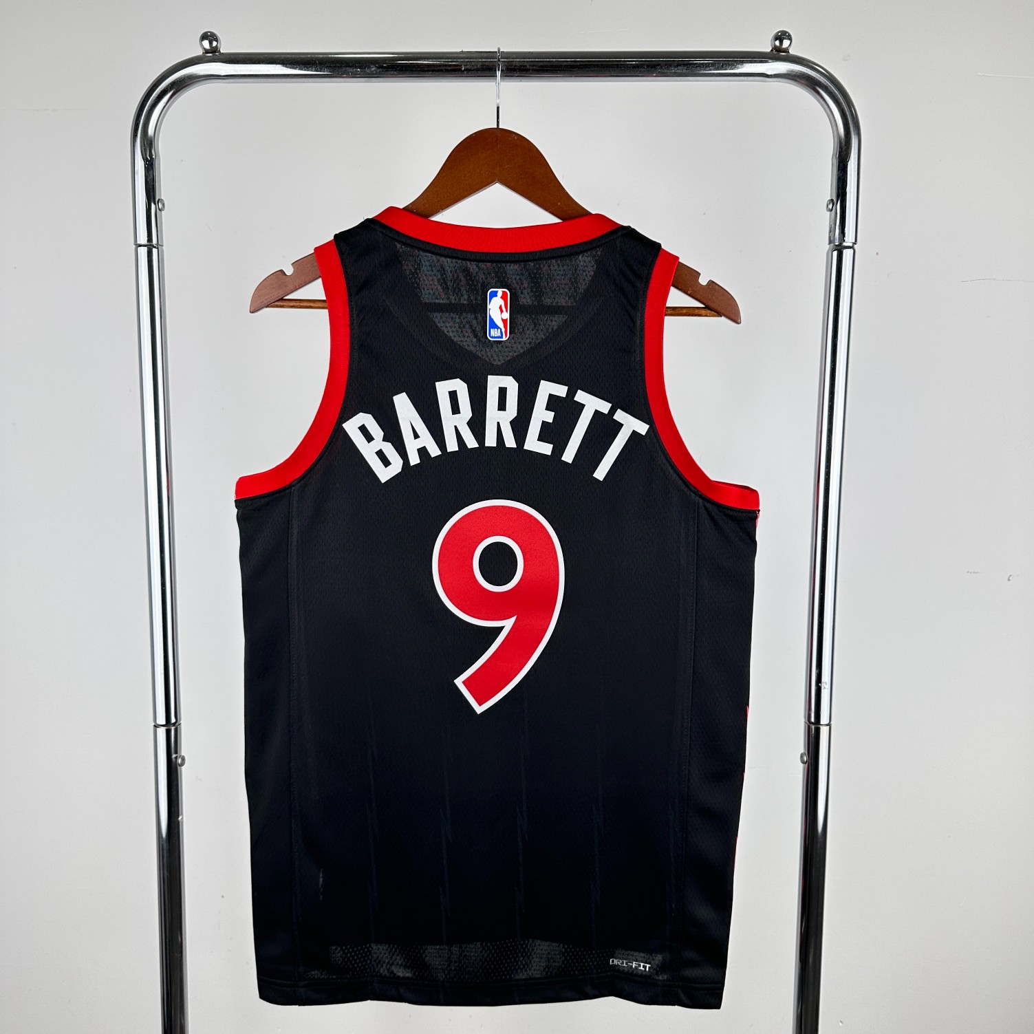 Raptors Barrett Black Jersey" Custom