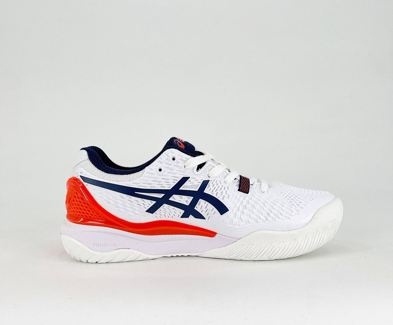 ASICS Gel-Resolution 9 Clay White/Orange