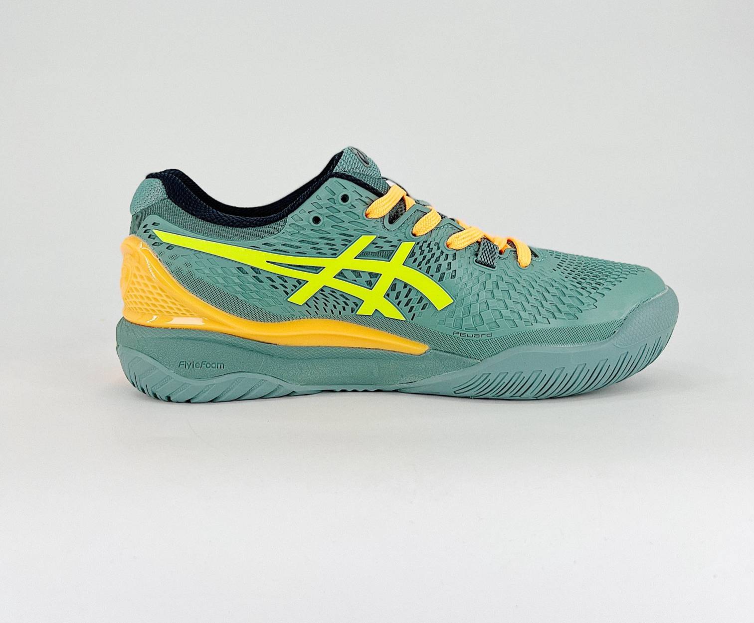 ASICS Gel-Resolution 9 Padel Celadon/Safety Yellow