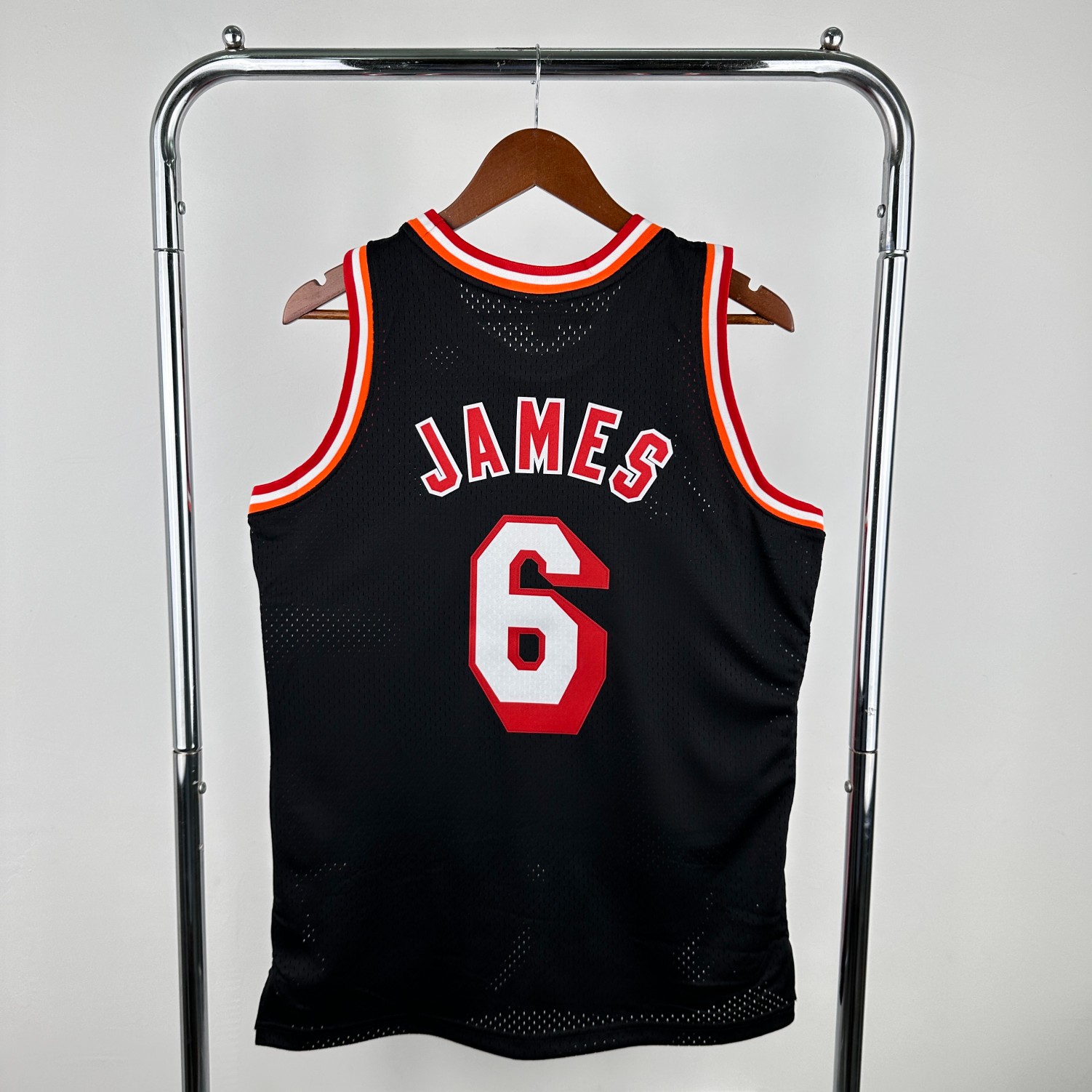 Heat James Black Jersey" Custom