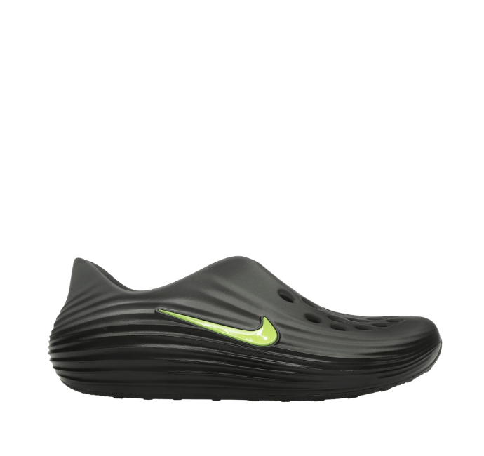 Nike ReactX Rejuven8 Black Cool Grey Volt" Custom