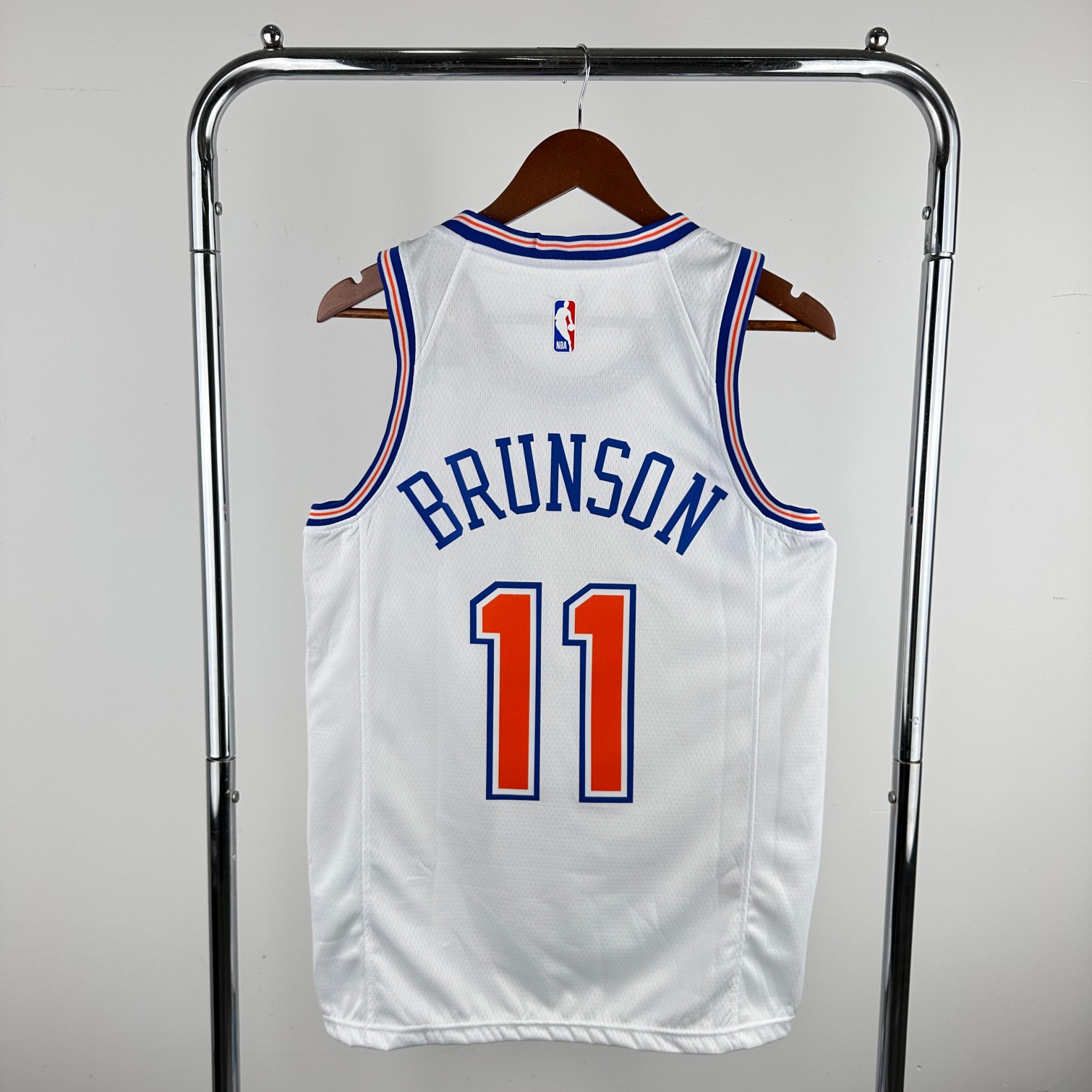 New York Brunson White Jersey" Custom