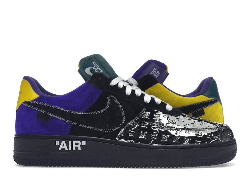 Nike Air Force 1 Chrome Toe" Custom