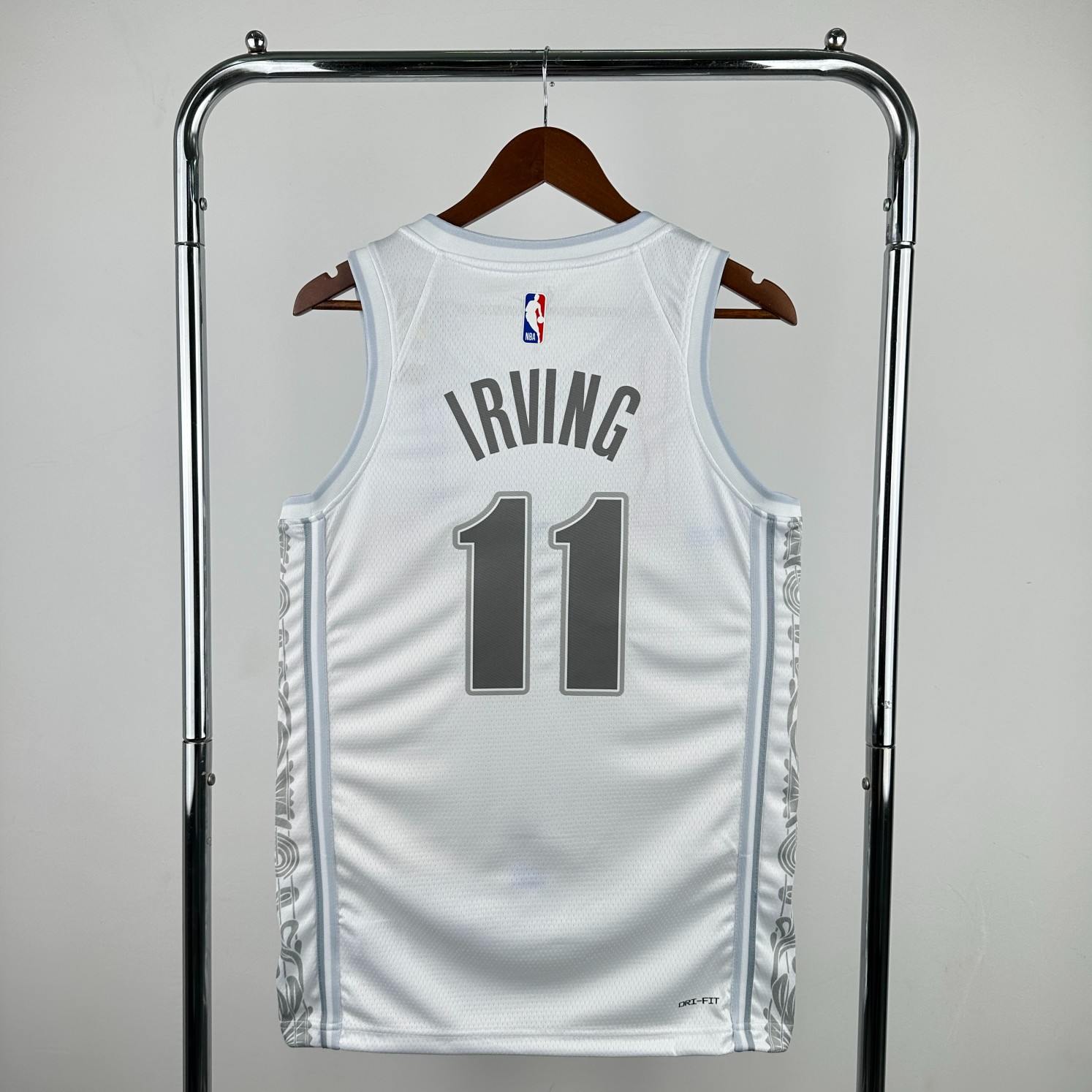 Mavs Irving White Jersey" Custom