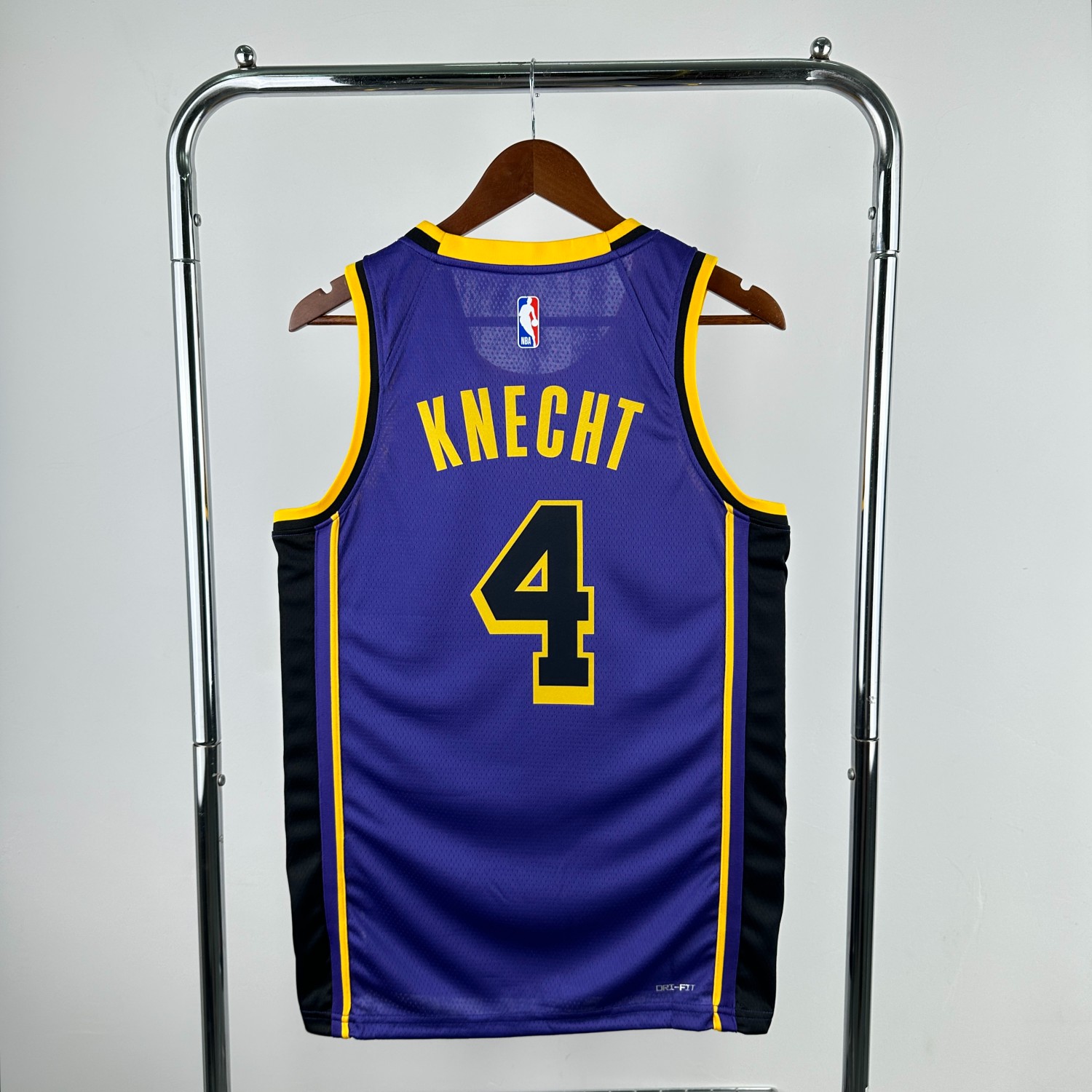Lakers Knecht Purple Jersey" Custom