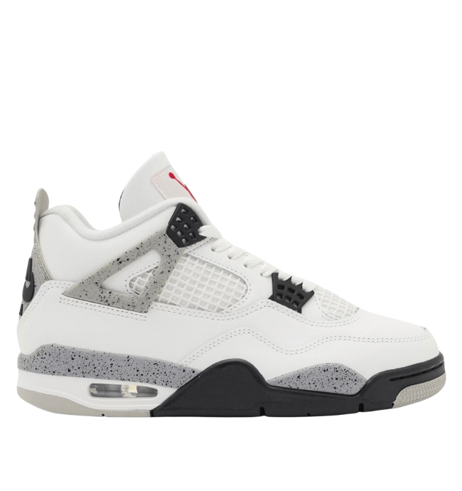 Jordan 4 Retro White Cement 2025" Custom